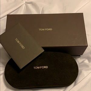NEW Tom Ford Sunglass case with box